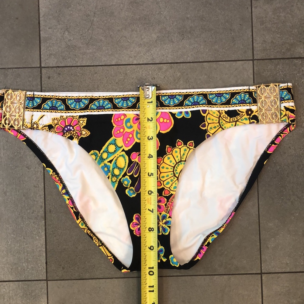 Turk Floral Print Bikini Bottom - Picture 4 of 7